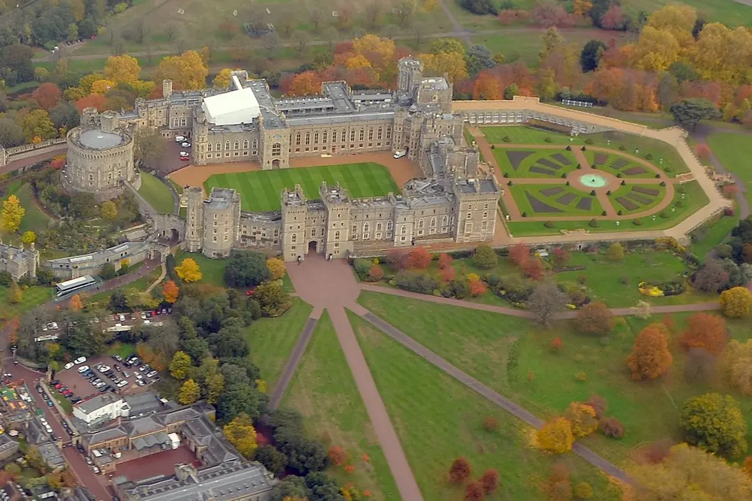 Windsor Castle aerial view